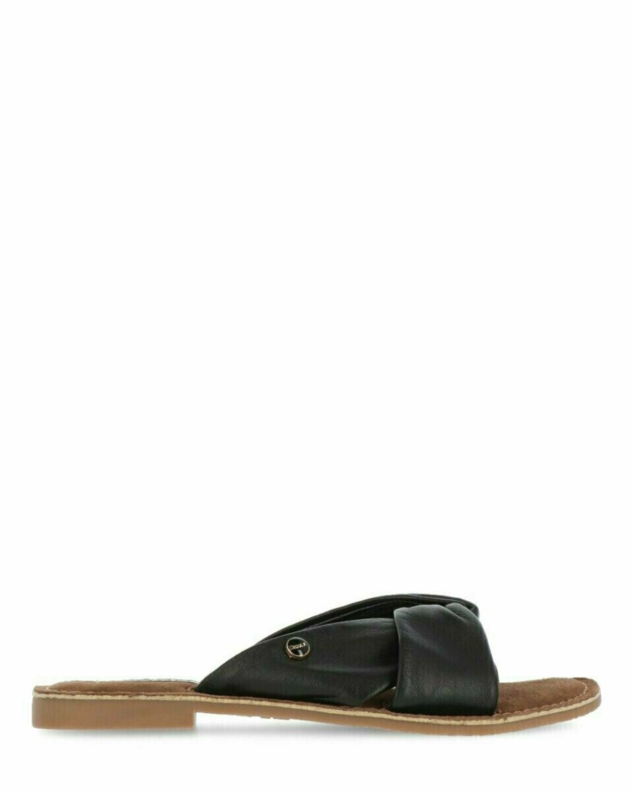 Mexx Sandal Janice Black Czarne | VNETF9853