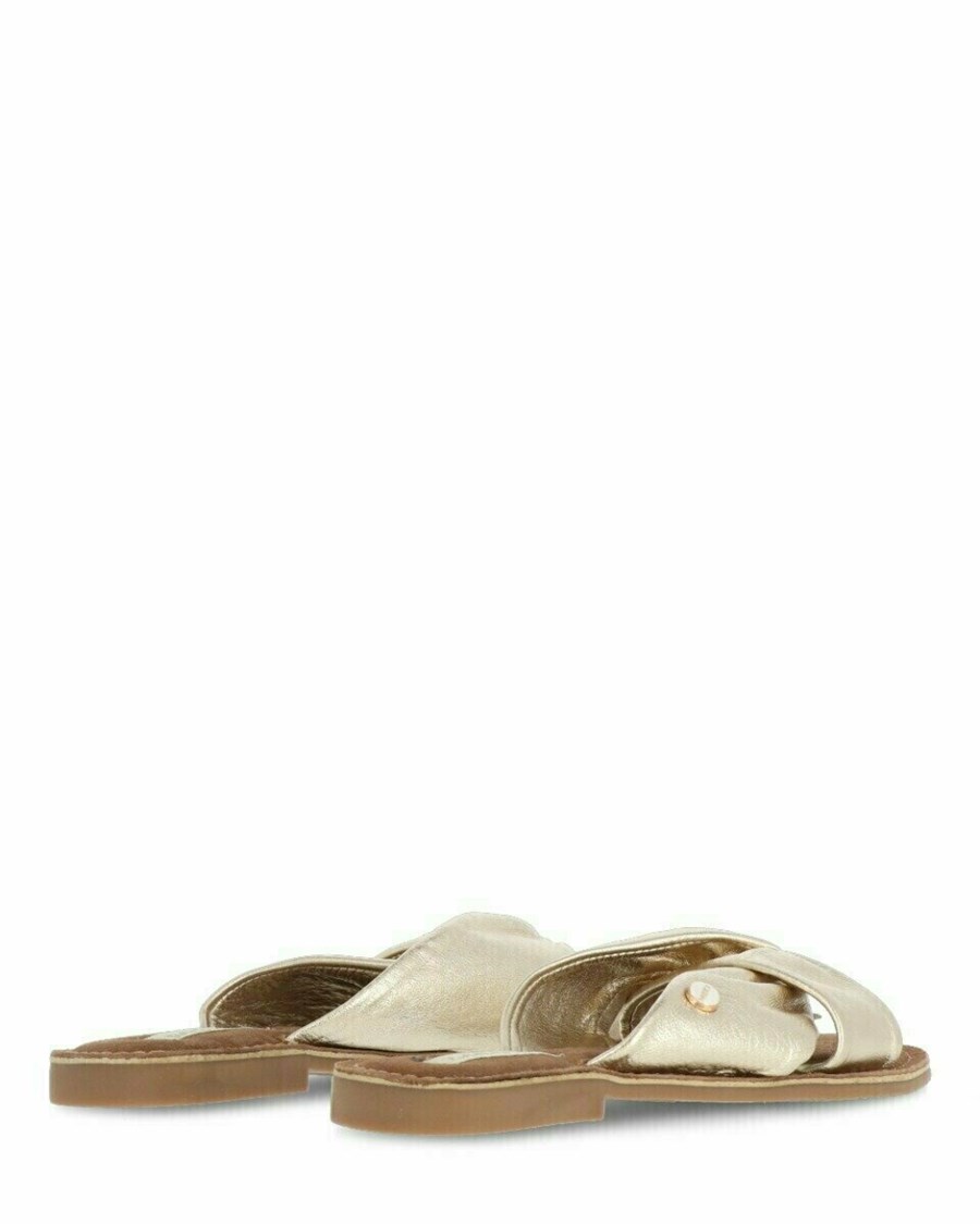 Mexx Sandal Janice Gold Złote | RHAIO2897