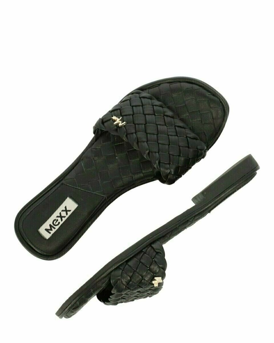 Mexx Sandal Jazz Black Czarne | HUZBM0317