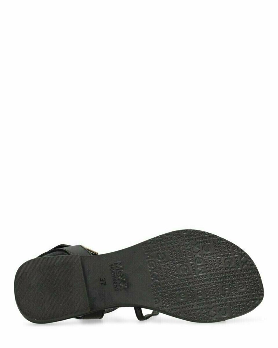 Mexx Sandal Jeva Black Czarne | LPJYO0493
