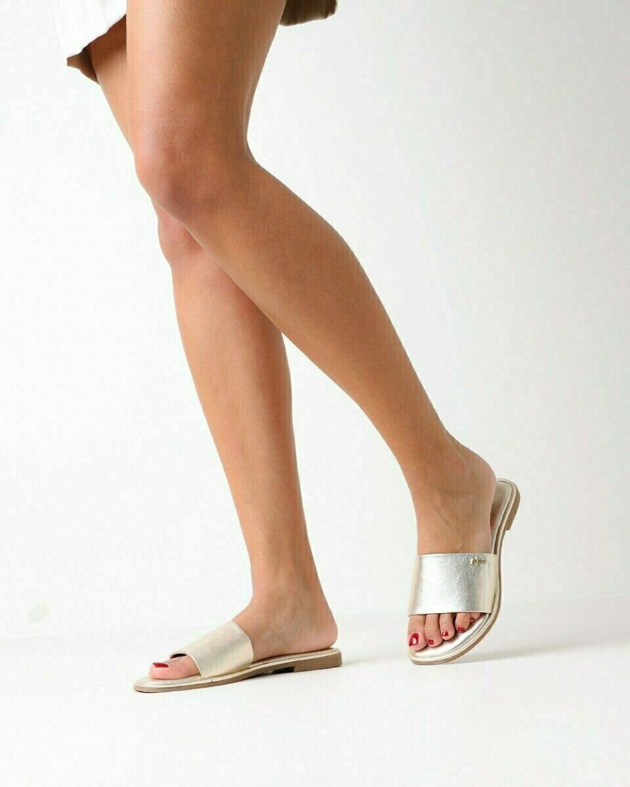 Mexx Sandal Jolie Gold Złote | YENKM1439