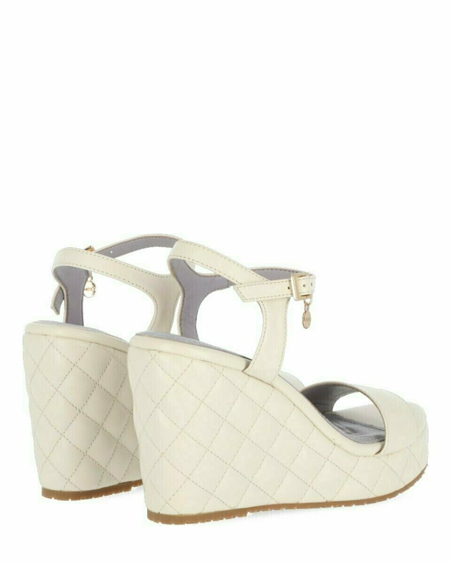 Mexx Sandal Josh Off White Białe | MVNQJ8925