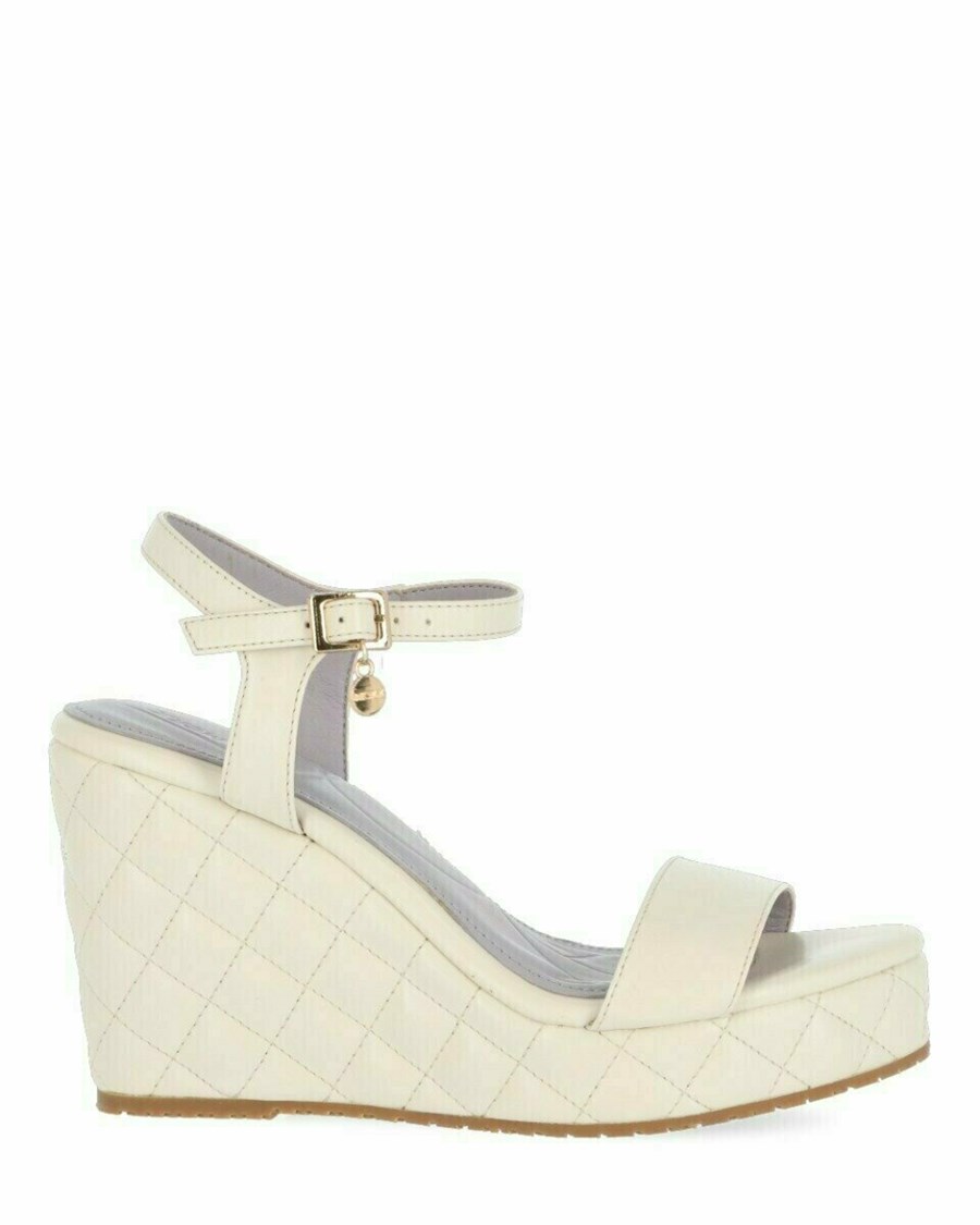 Mexx Sandal Josh Off White Białe | MVNQJ8925