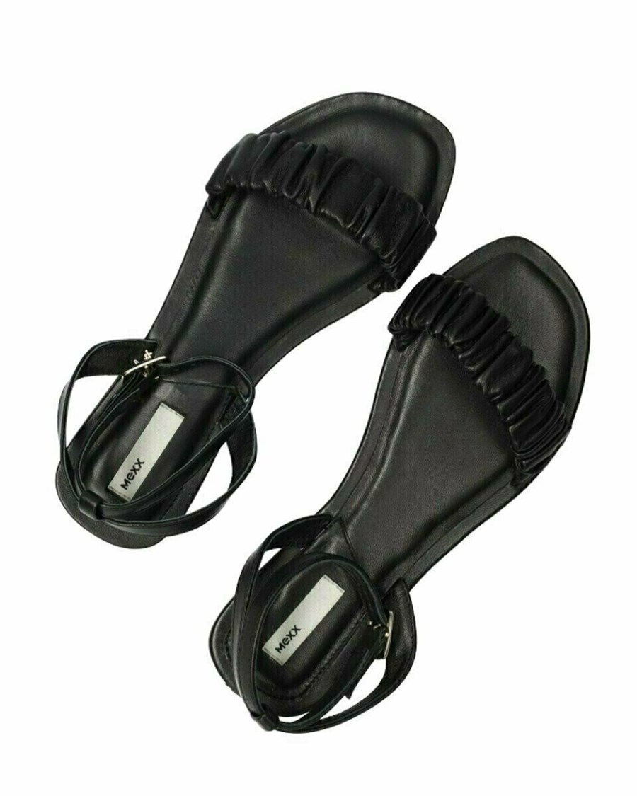 Mexx Sandal Julia Black Czarne | OUJSE4172