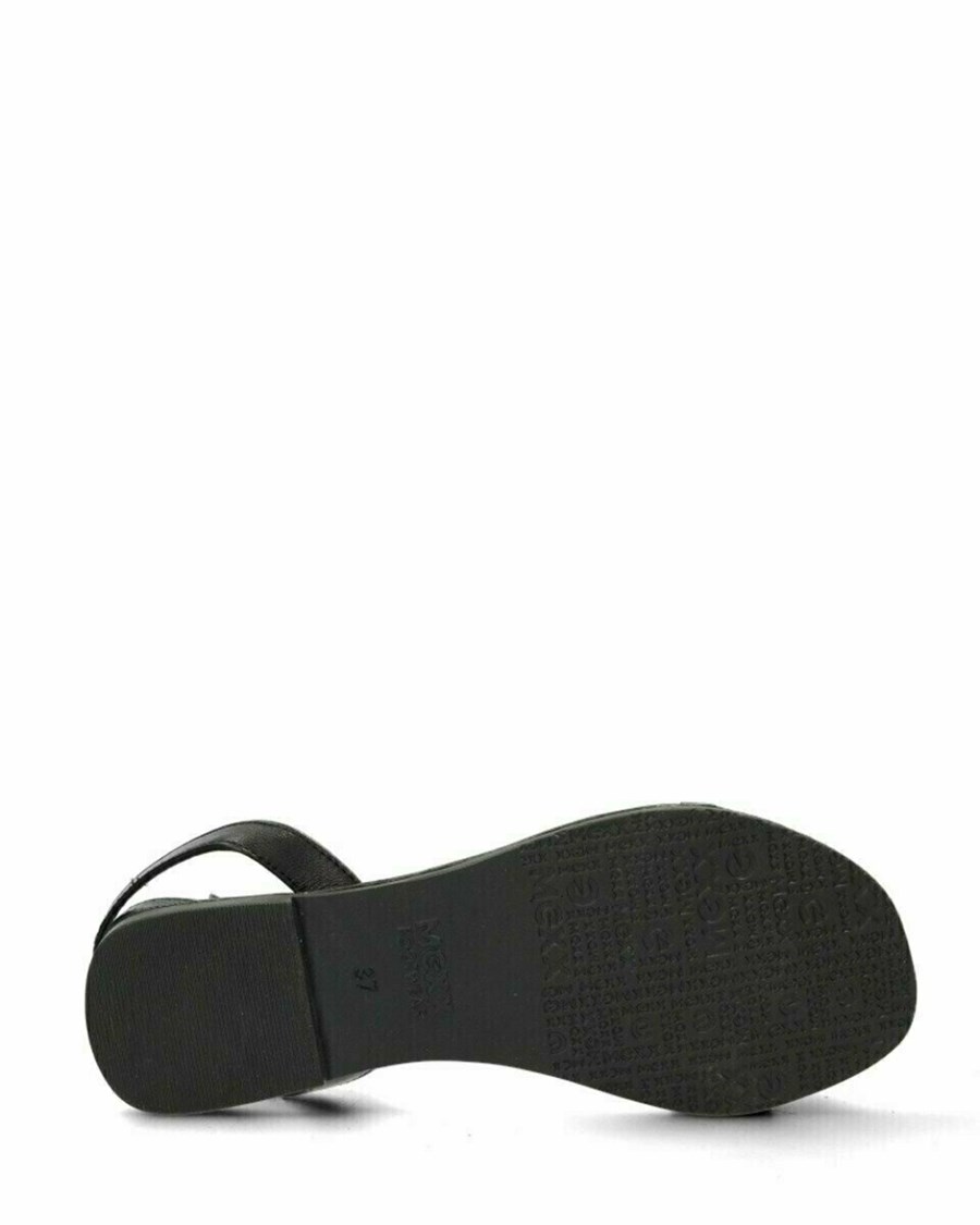 Mexx Sandal Julia Black Czarne | OUJSE4172
