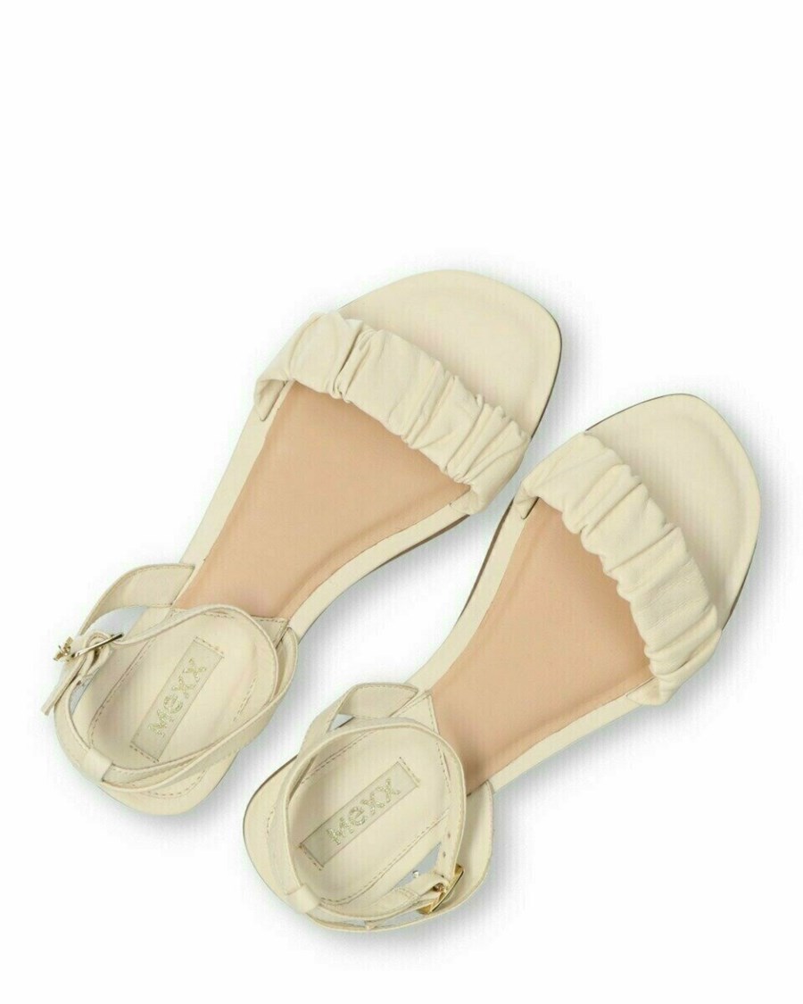 Mexx Sandal Julia Off White Białe | JUYQF2864
