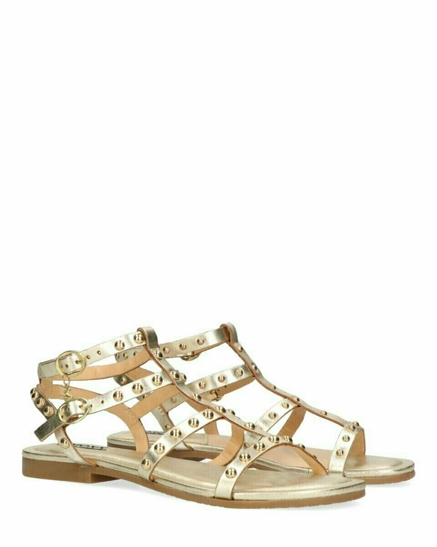 Mexx Sandal Justine Gold Złote | APMUV2184