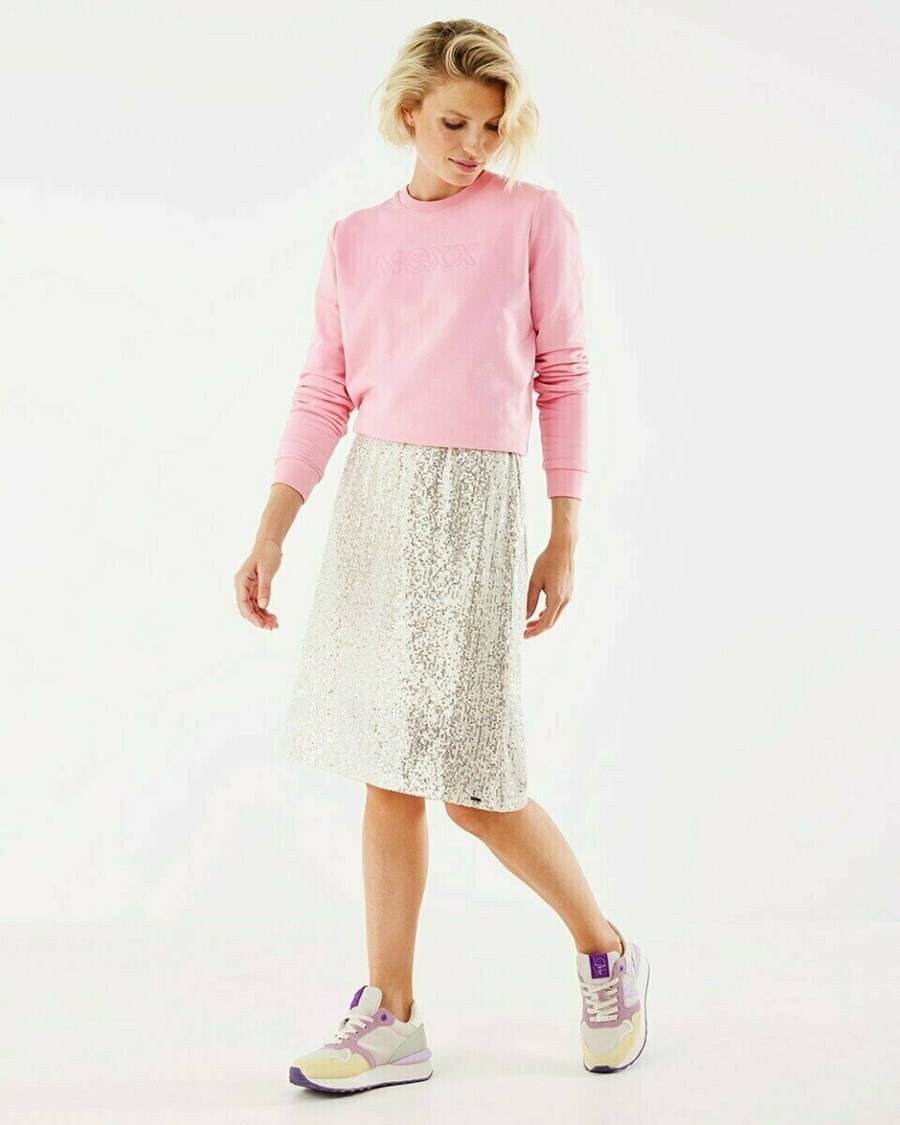 Mexx Sequins skirt Champagne Złote | UHTPA2140