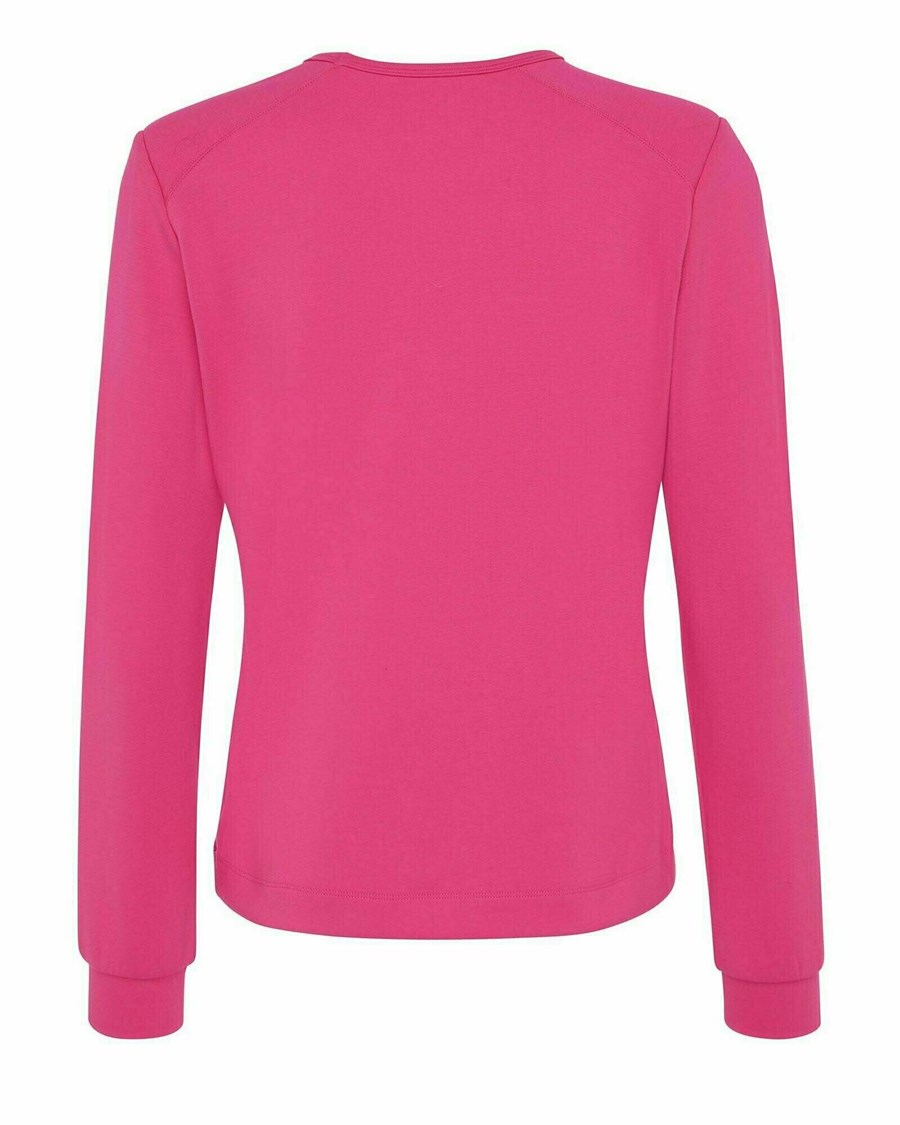 Mexx Shoulderpad sweater Pink Różowe | PKSAY9541