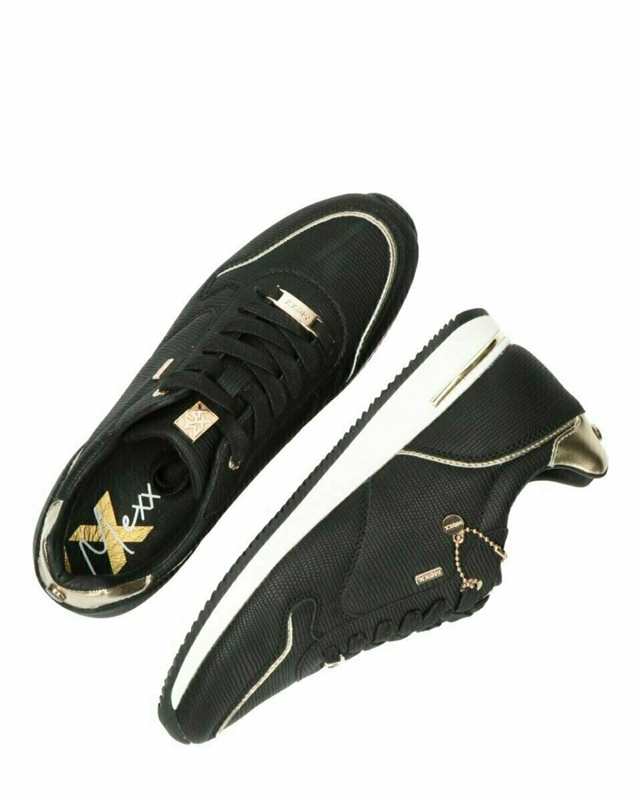 Mexx Sneaker Eke Black Czarne | CGOKL3604