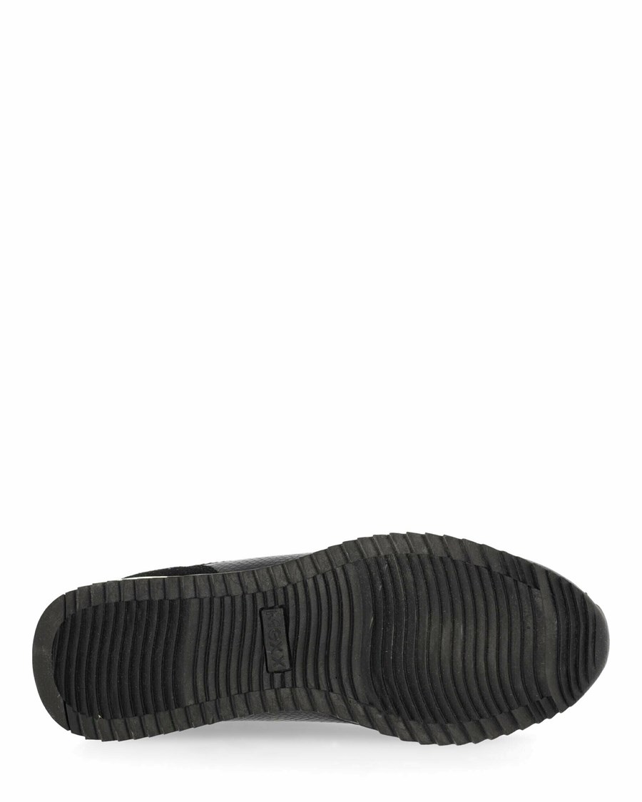 Mexx Sneaker Fleur Black/Black Czarne | JSZEG5872