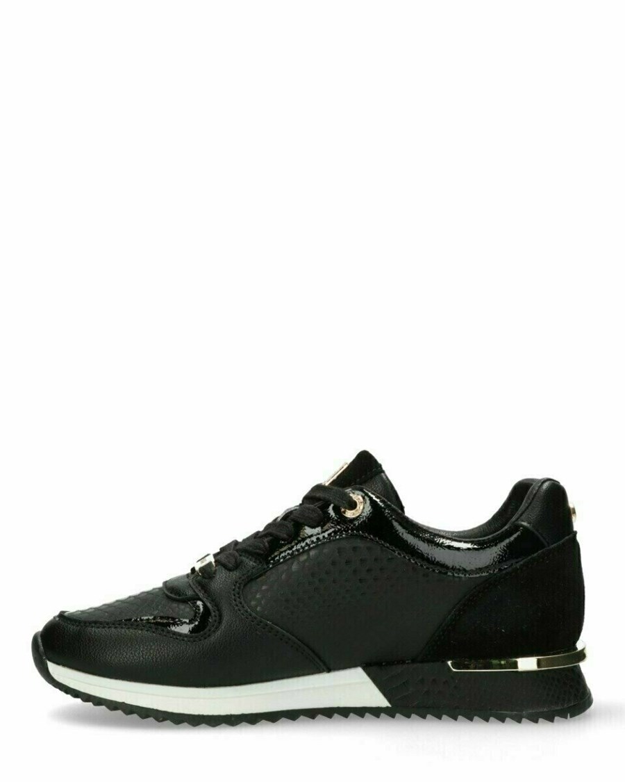Mexx Sneaker Fleur Black Czarne | IGCDF6947