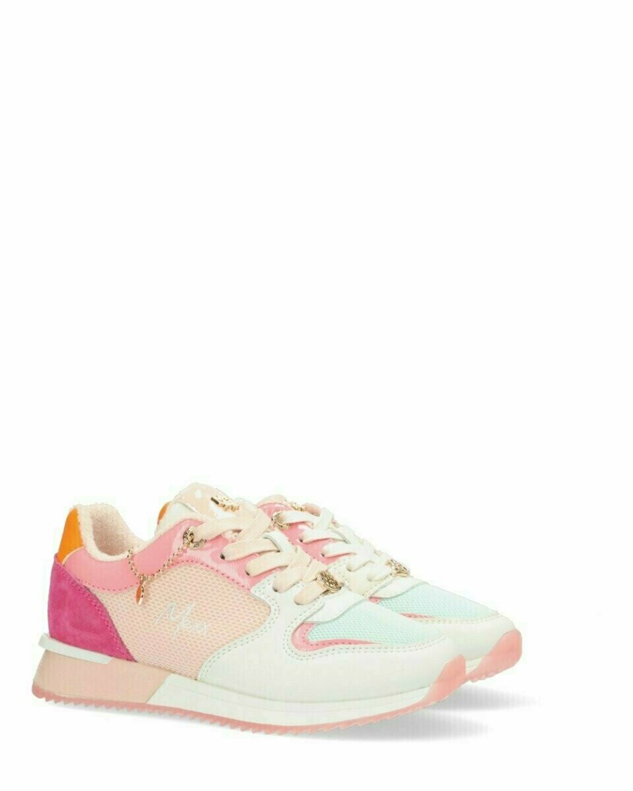 Mexx Sneaker Fleur Mini Pink Różowe | QTZBI0183
