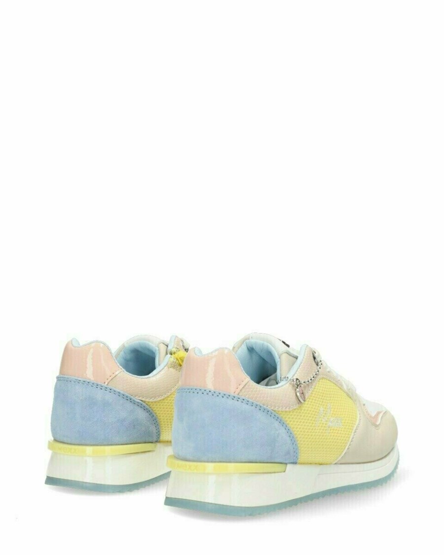 Mexx Sneaker Fleur Mini Yellow Żółte | CJMAX5671