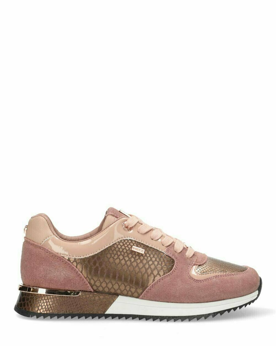 Mexx Sneaker Fleur Pink Różowe | FGBYX0814