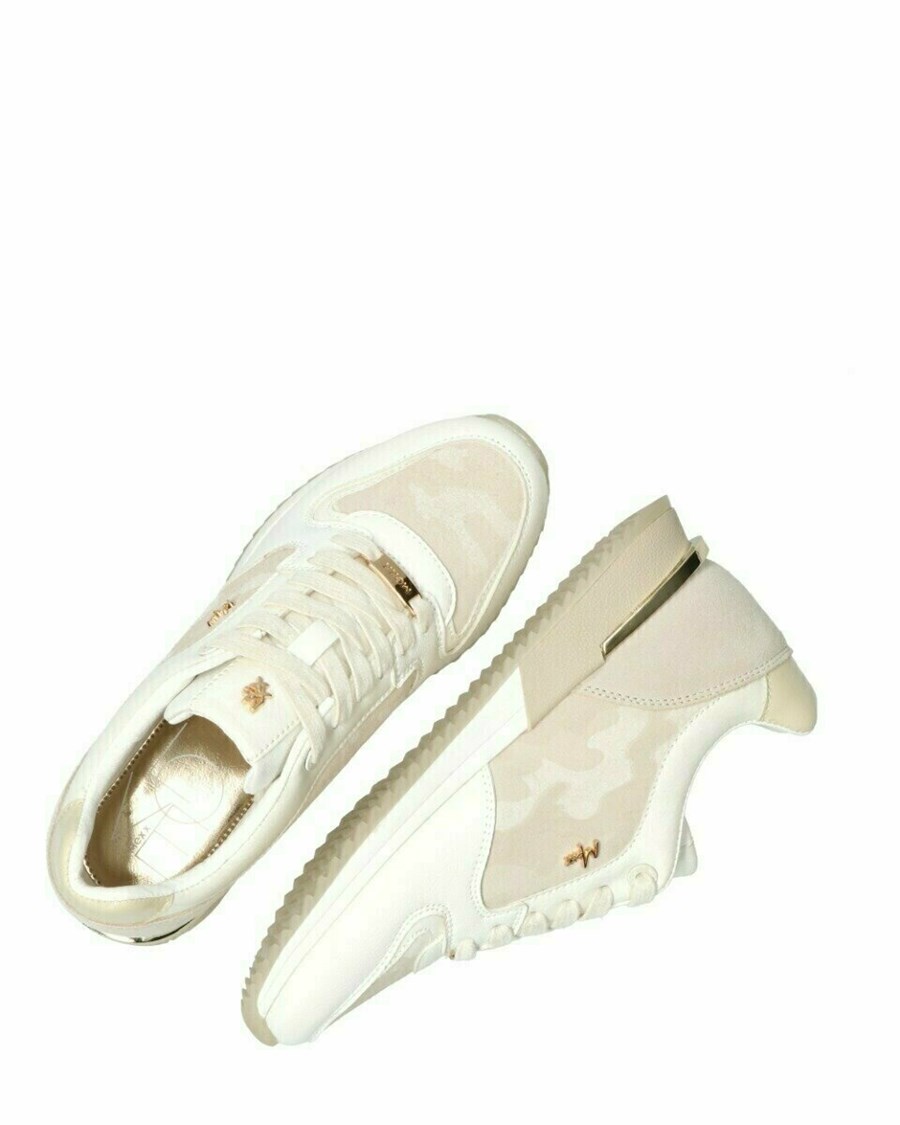 Mexx Sneaker Fleur Sand Beżowe | JFUCP5089