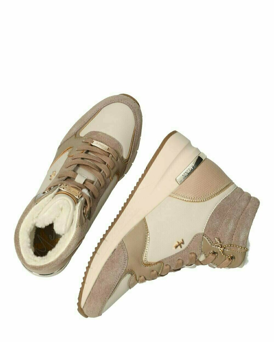 Mexx Sneaker Haley Beige Beżowe | FWMLJ3720