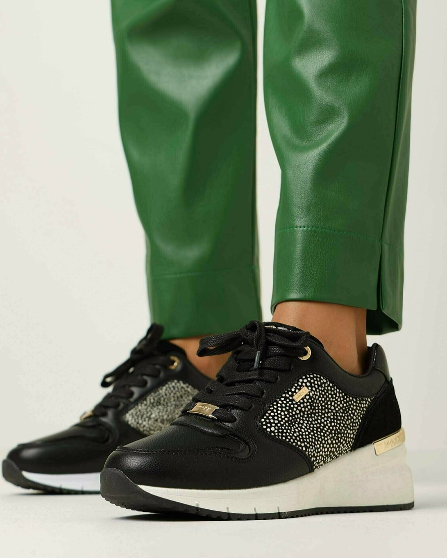 Mexx Sneaker Hena Black Czarne | IFJAC3697