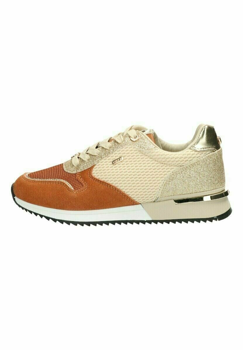 Mexx Sneaker Hilly Beige/gold Beżowe | GBEIT6825