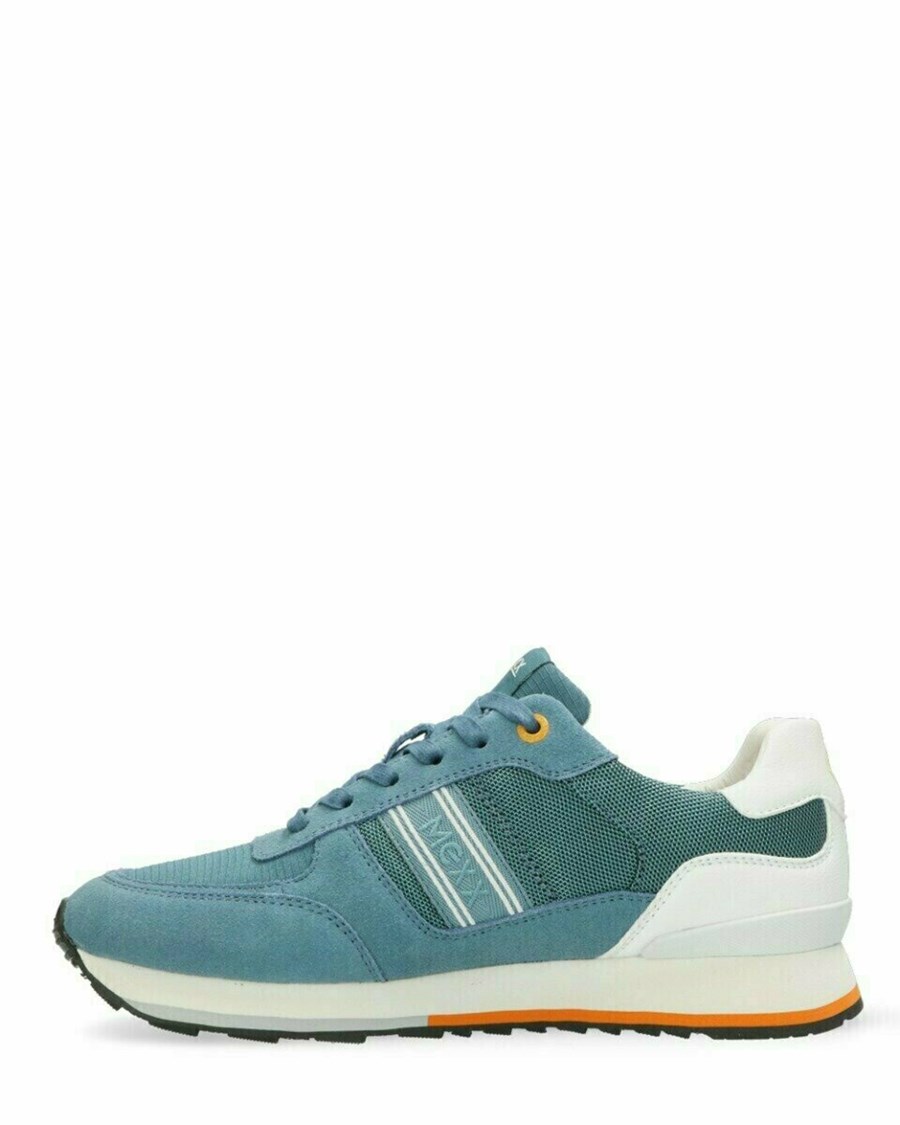 Mexx Sneaker Hoover Teal Niebieskie | EAZQH0437