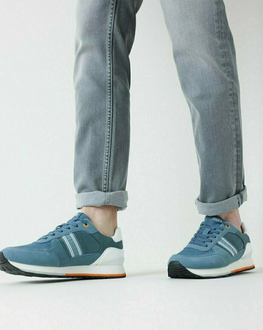 Mexx Sneaker Hoover Teal Niebieskie | EAZQH0437