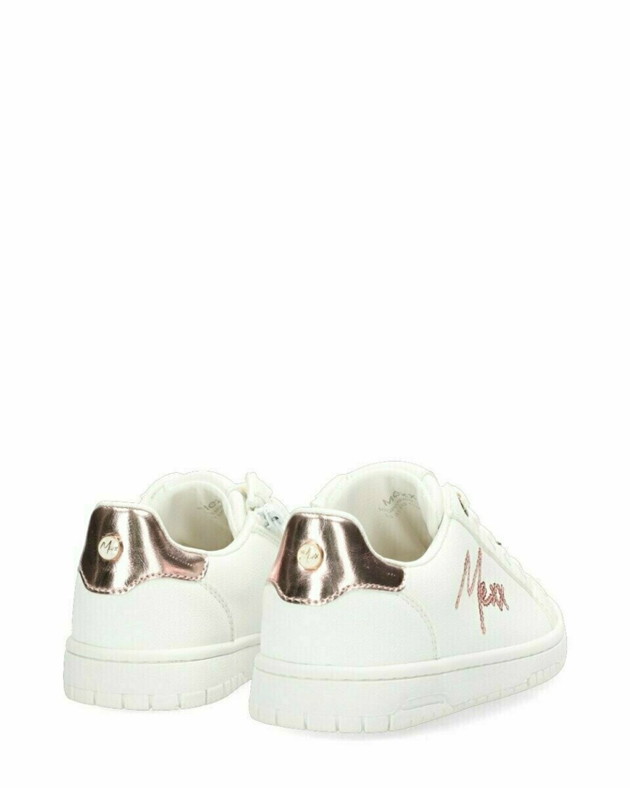 Mexx Sneaker Hoppa White/Pink Różowe | JXFMG7264