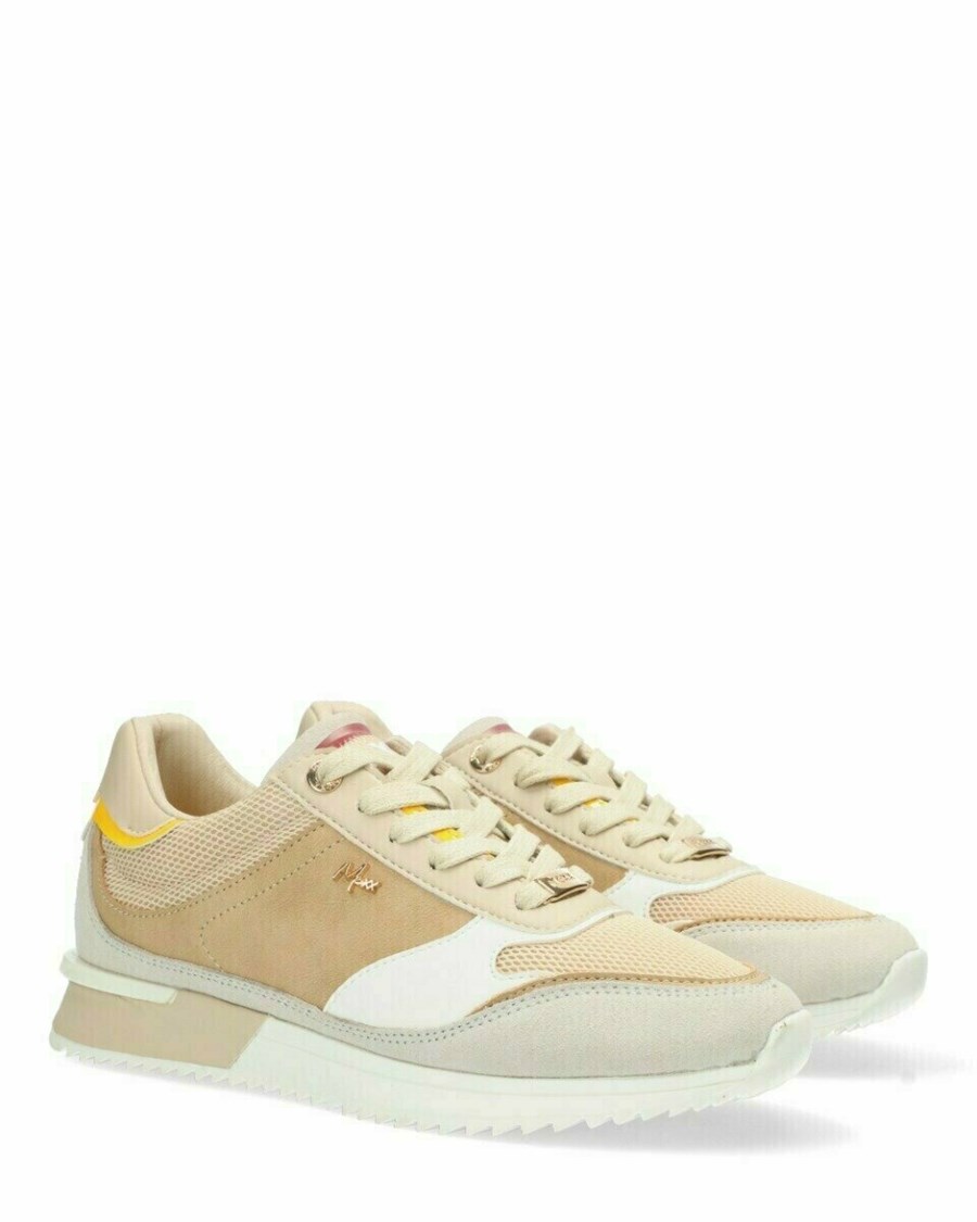 Mexx Sneaker Jela Sand Beżowe | GNFWK3201
