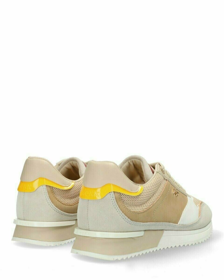 Mexx Sneaker Jela Sand Beżowe | GNFWK3201
