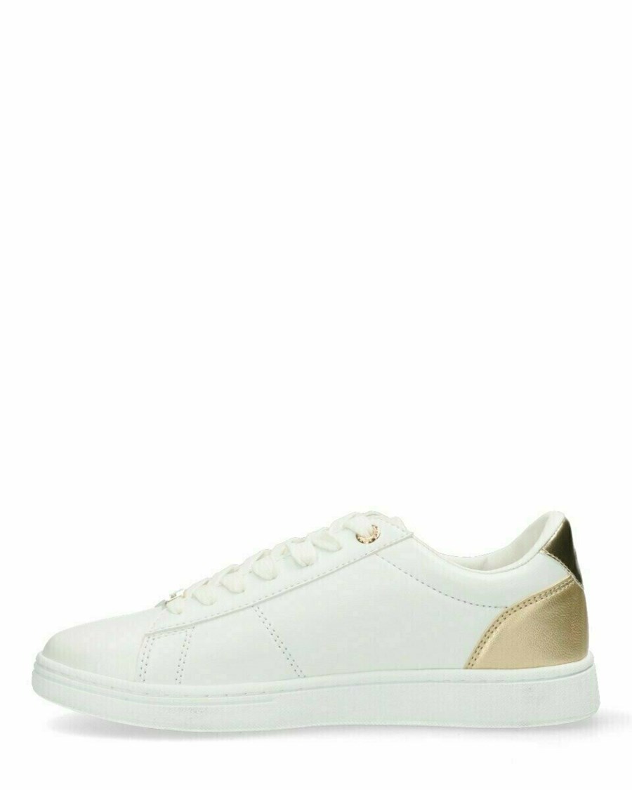 Mexx Sneaker Jexxi White/Gold Białe | SYWPF5470