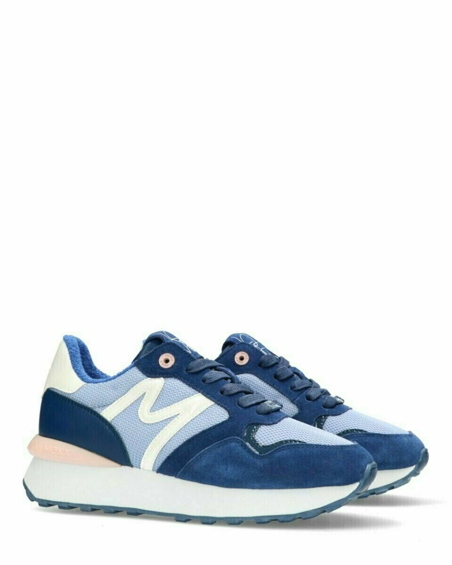Mexx Sneaker Juju Blue Niebieskie | UHING3582