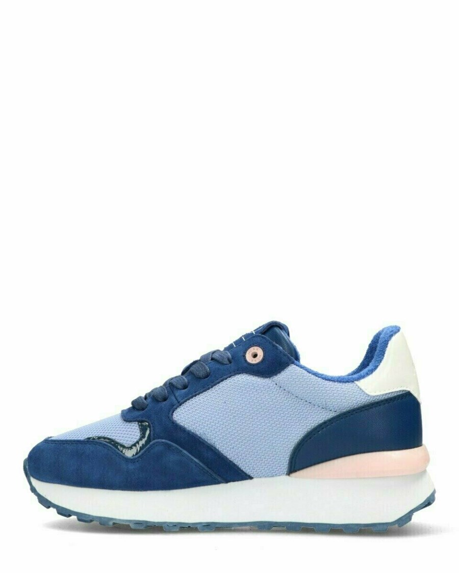 Mexx Sneaker Juju Blue Niebieskie | UHING3582