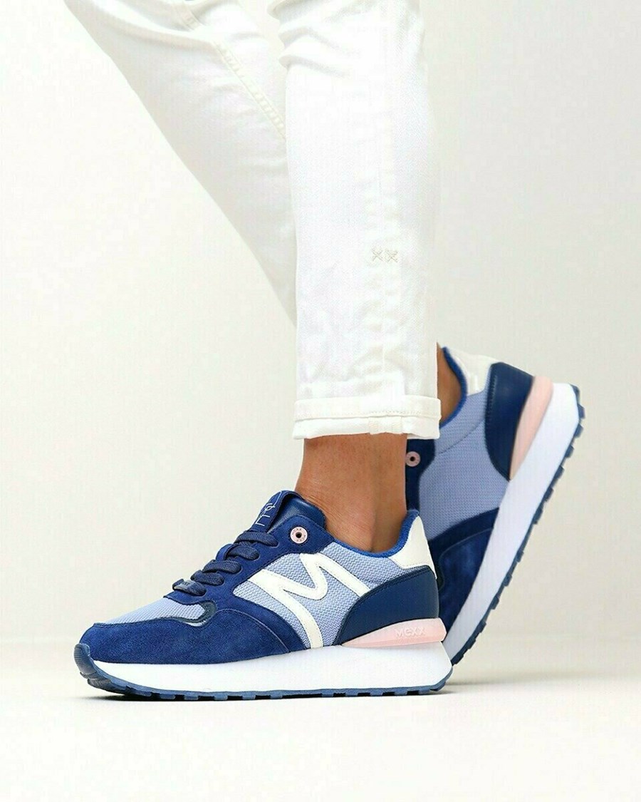 Mexx Sneaker Juju Blue Niebieskie | UHING3582