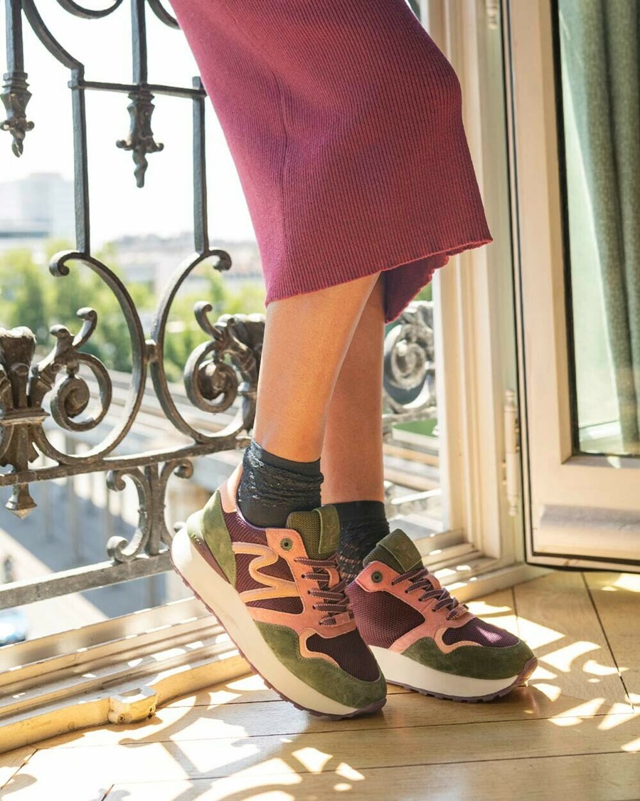 Mexx Sneaker Juju Purple Fioletowe | VRCDZ6420