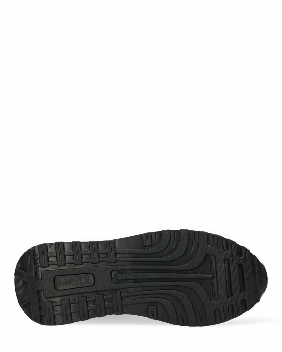 Mexx Sneaker Juju- Spark Black/Gold Czarne | SEVON6813