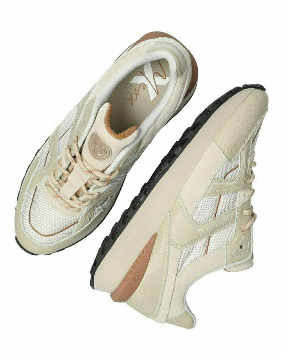 Mexx Sneaker Juna 2 Beige Beżowe | VQGFU6579