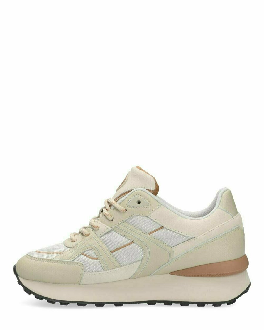 Mexx Sneaker Juna 2 Beige Beżowe | VQGFU6579