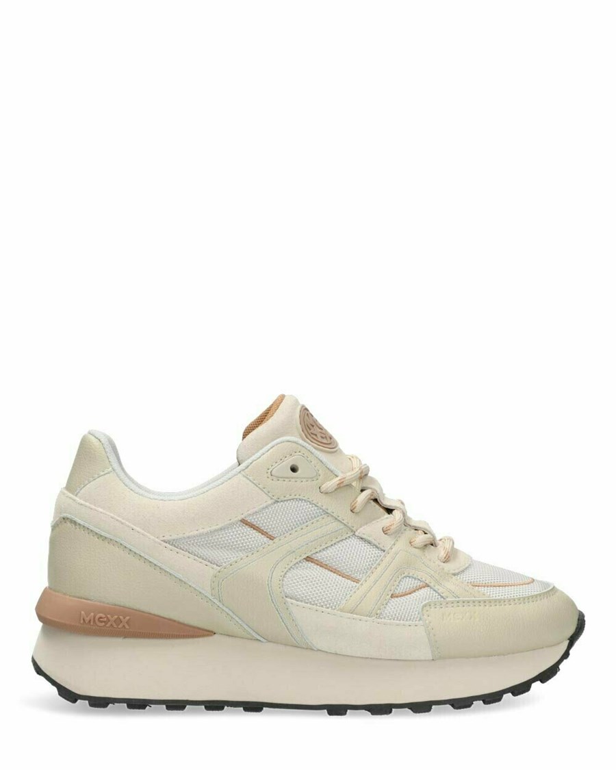 Mexx Sneaker Juna 2 Beige Beżowe | VQGFU6579