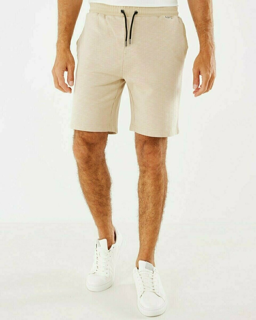 Mexx Sweat short Sand Beżowe | QJPAG1682
