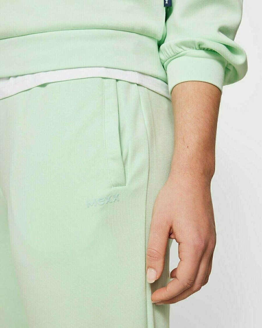 Mexx Sweatpants Faded Lime Zielone | VSCHO8612