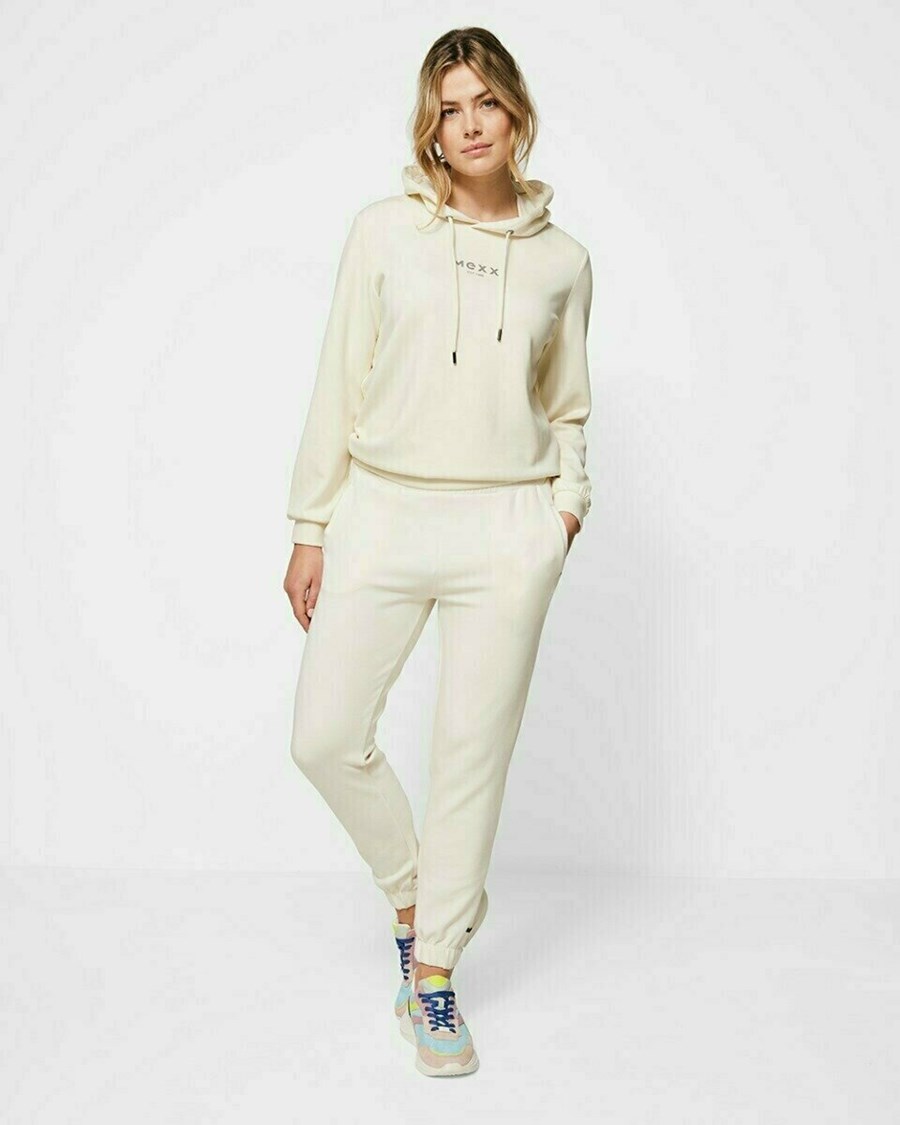 Mexx Sweatpants Vanilla Ice Żółte | BQJLK3841