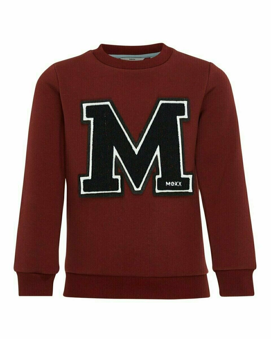 Mexx Sweatshirt Bordeaux Red Czerwone | JYURI1067