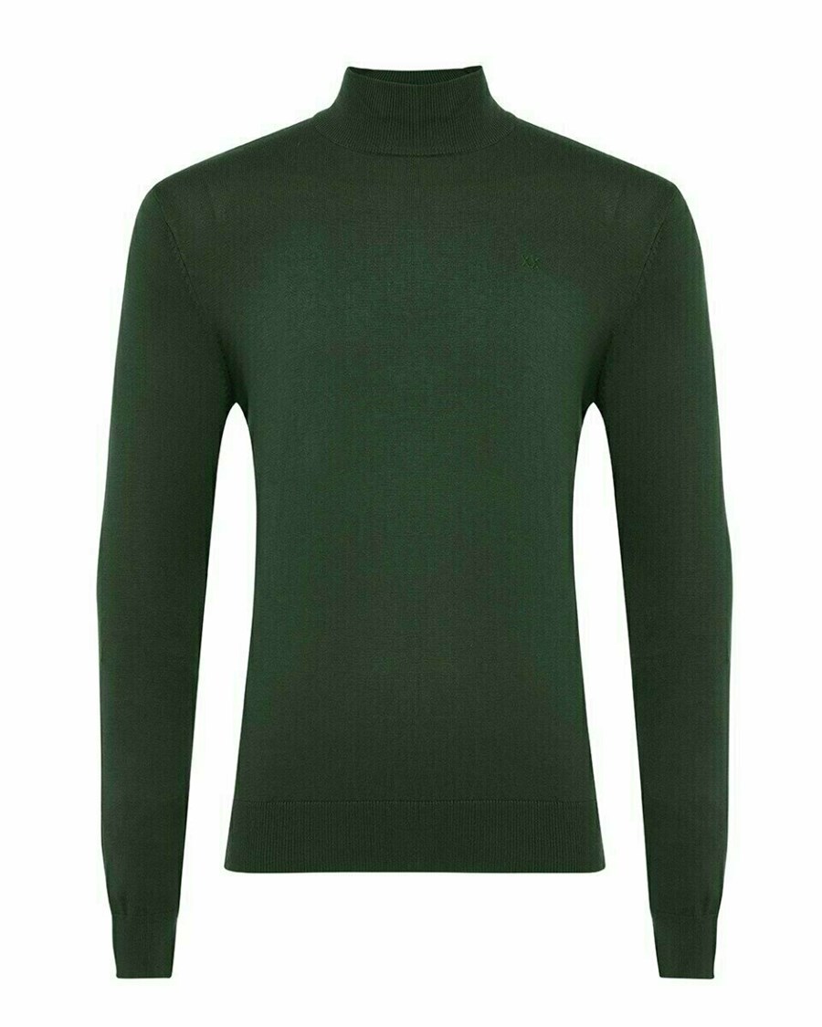 Mexx Swetry Dark Green Zielone | OMYVQ2435