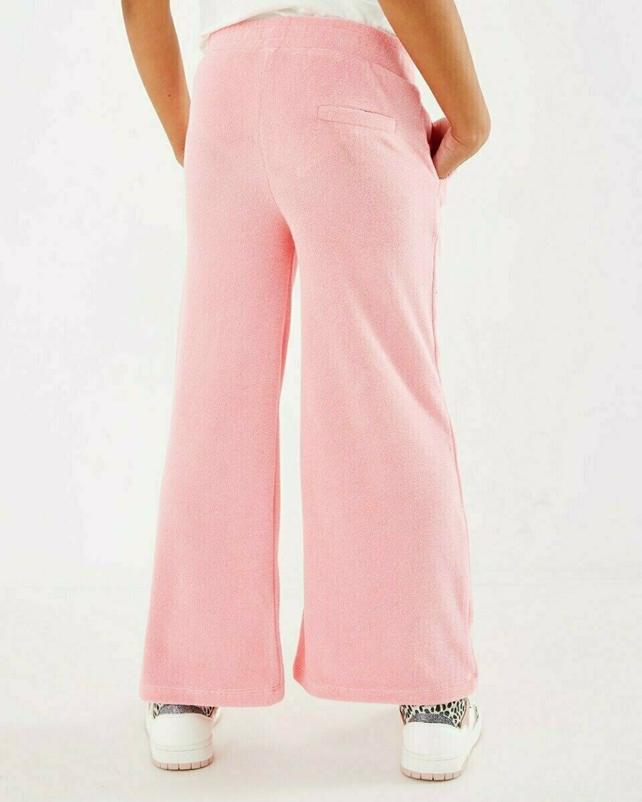 Mexx Szerokie toweling pants Pink Różowe | KCSGO4591