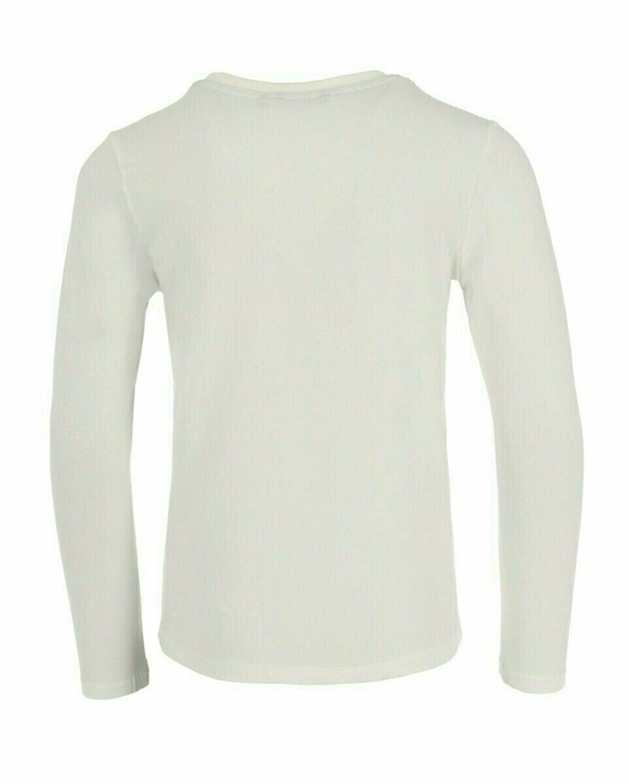 Mexx T-Shirt LS Off white Białe | DCLGF8375