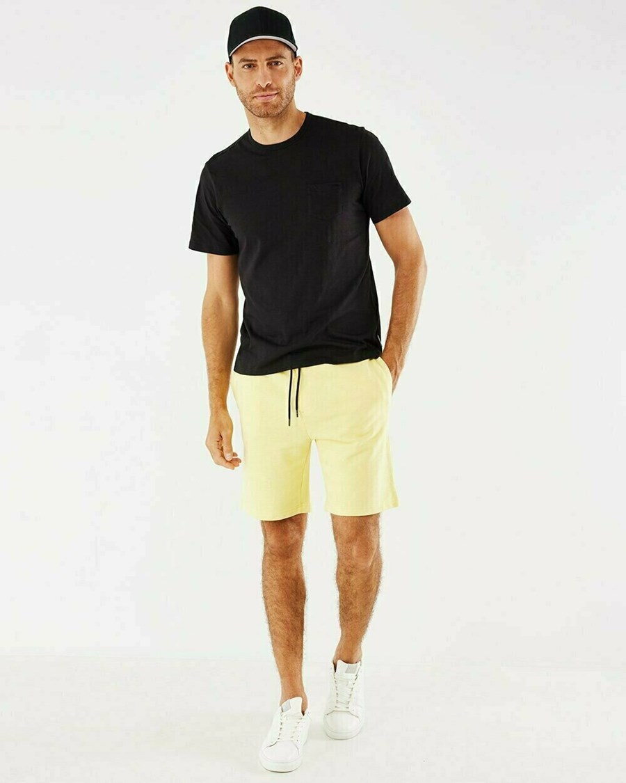 Mexx T-shirt chest pocket Black Czarne | WADNM9146
