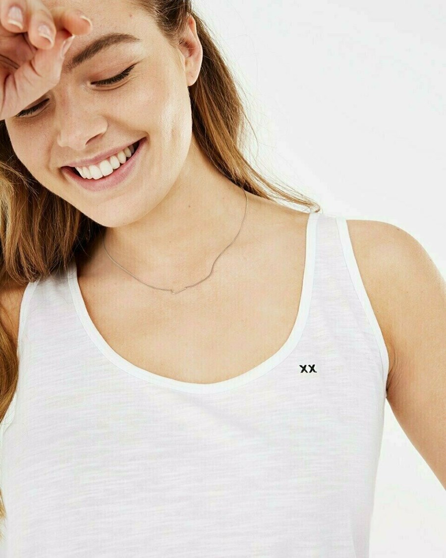 Mexx Tanktop Roos White Białe | DYUIF5837