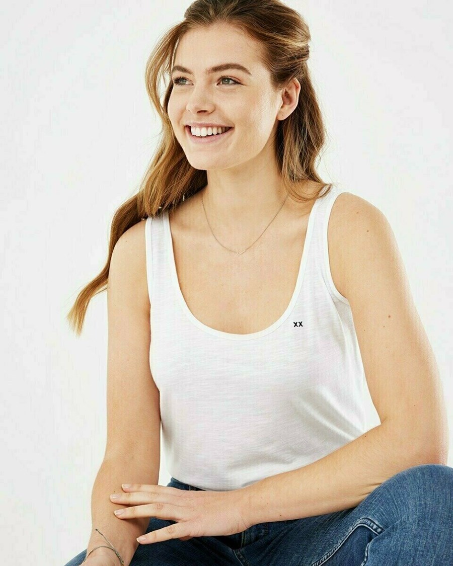 Mexx Tanktop Roos White Białe | DYUIF5837