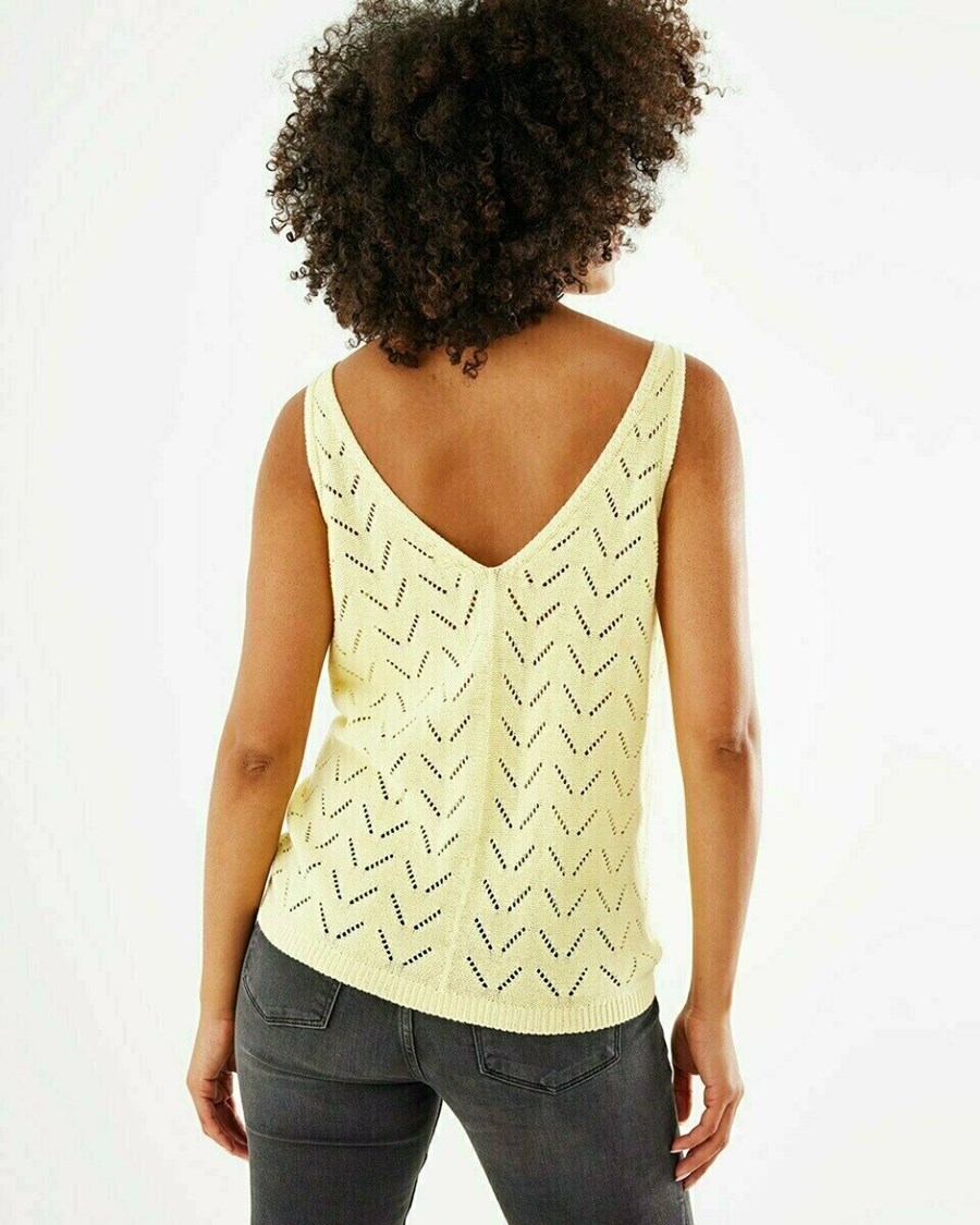 Mexx Tanktop Yellow Żółte | GNEJW6059
