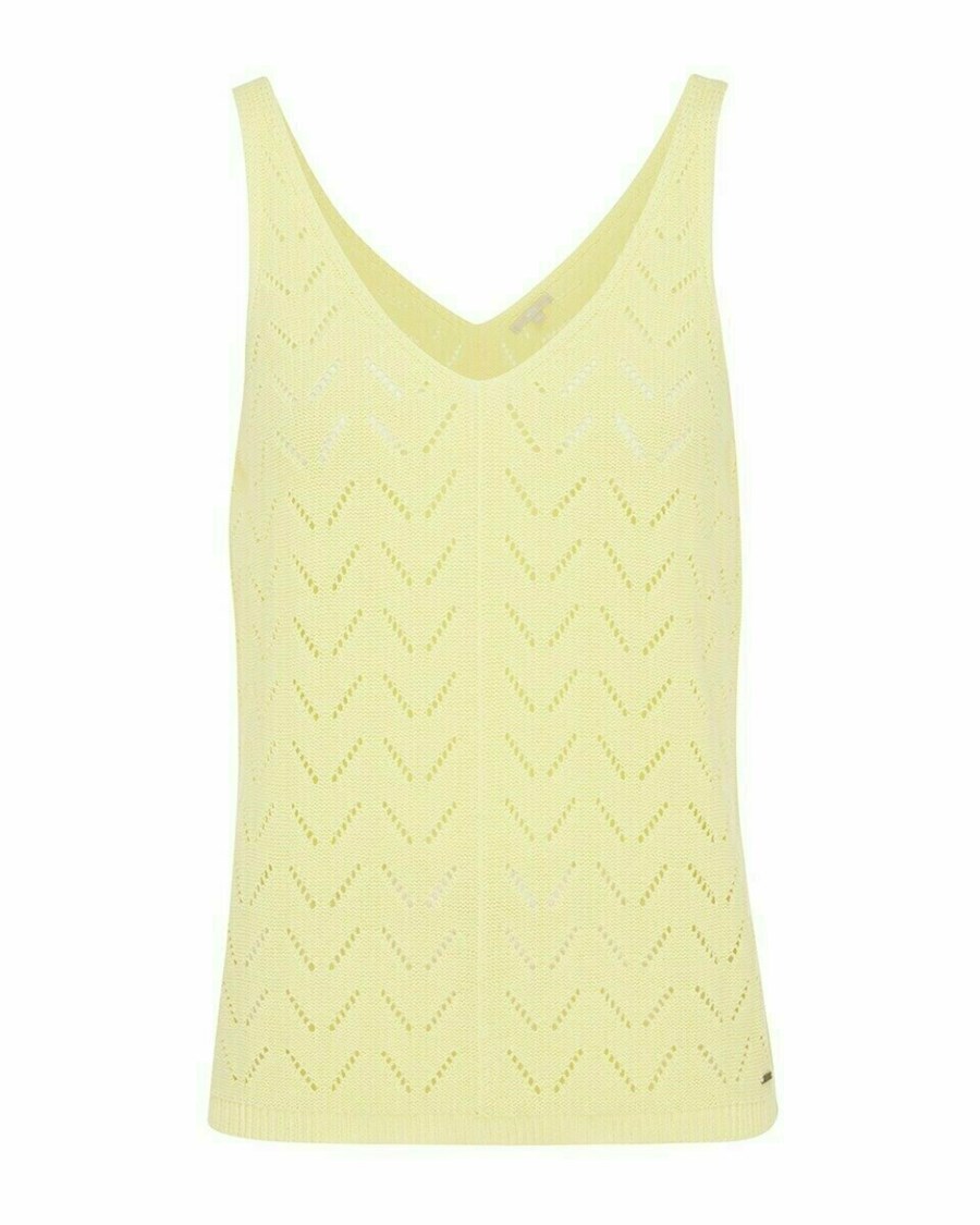 Mexx Tanktop Yellow Żółte | GNEJW6059