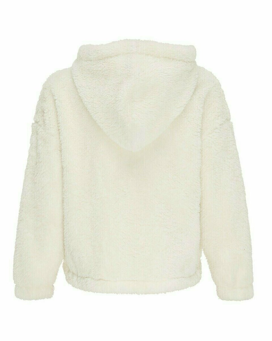 Mexx Teddy hoodie Off white Białe | RBJWL7431